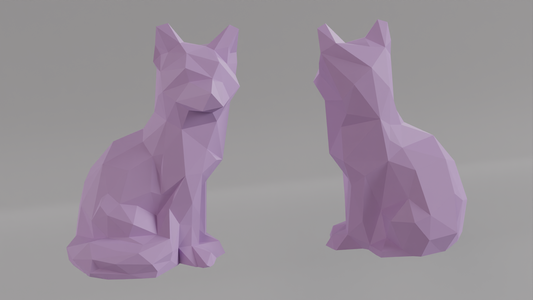 Renard - Low poly