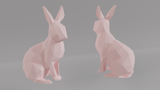 Lapin - Low poly